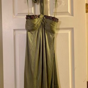 NWT BCBG Olive Halter Dress